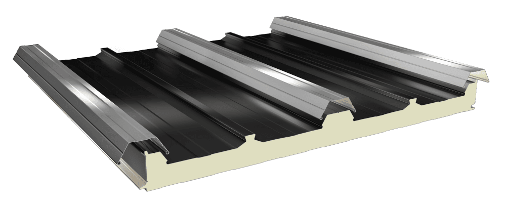 5 Hadveli Gizli Vidalı Solar Çatı Paneli