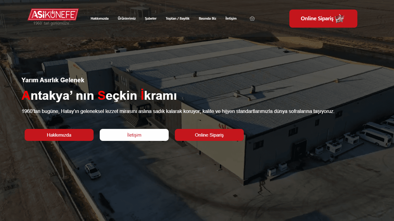 Asi Künefe web sitesi