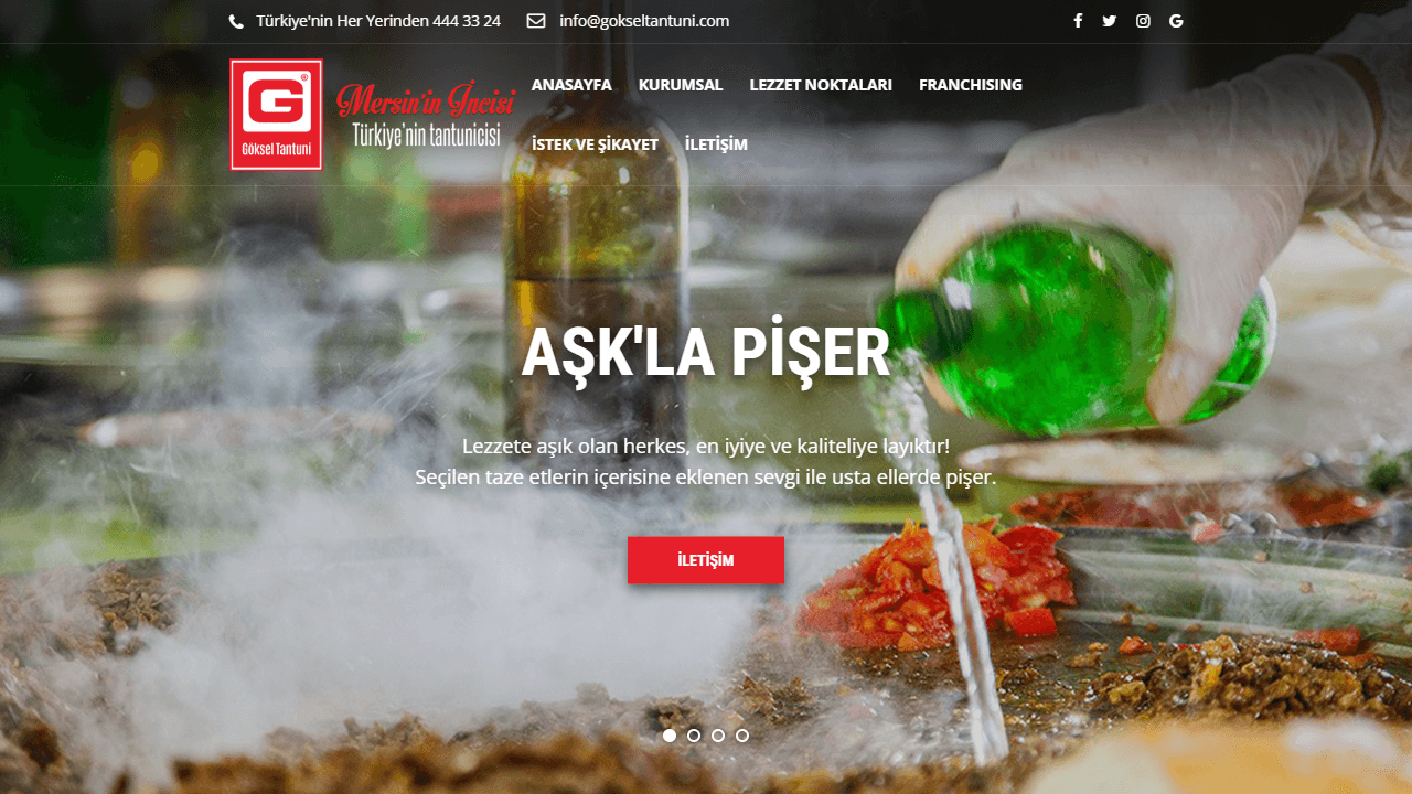 Göksel Tantuni web sitesi